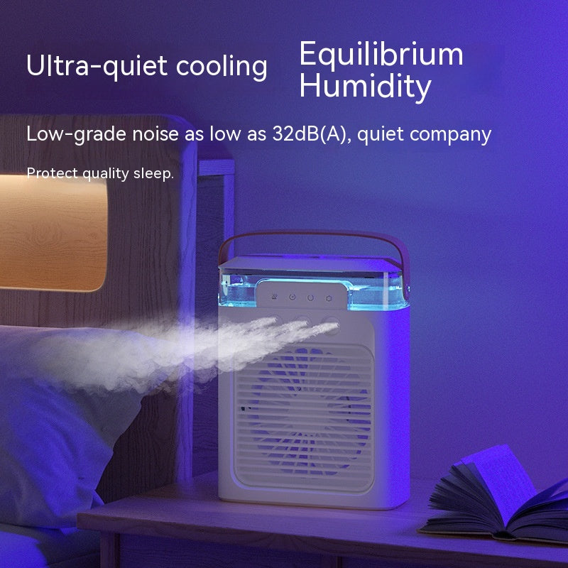 Multifunctional Humidifier Atomization Air Cooler Desktop Fan